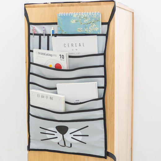 三年二班大容量书袋课桌书本收纳袋高中学生书挂袋书桌书立挂书袋