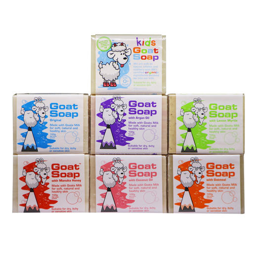 【手工奶皂】澳洲 GOAT SOAP 山羊奶手工羊奶皂 多种味道可选100g 商品图2
