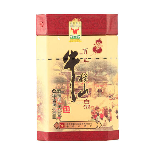 【推荐】牛栏山 百年陈酿 三牛 白酒 36度 500ml 商品图1
