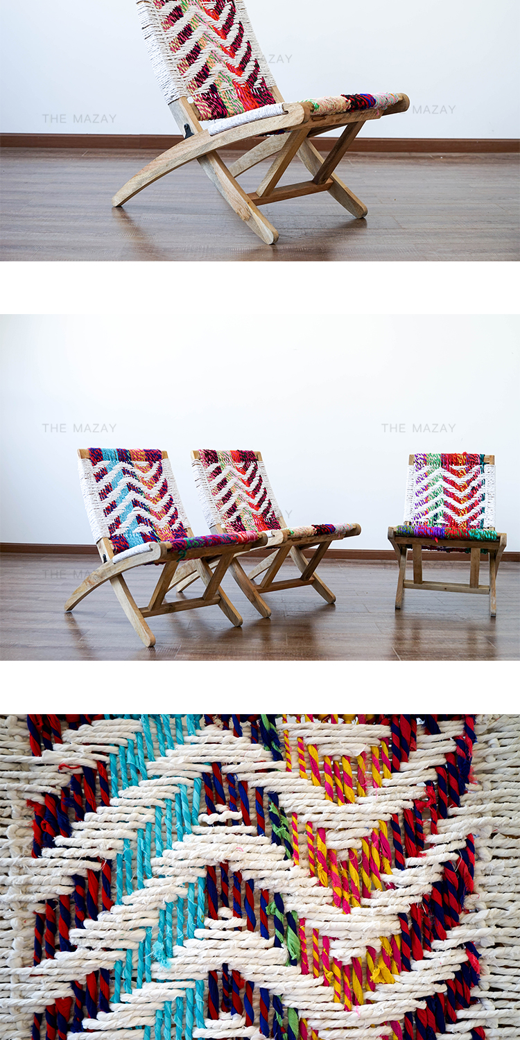 手工编织椅子方法图片