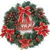 圣诞节 墙壁挂饰花环红色/金色节日工艺品花环 32元起 商品缩略图0