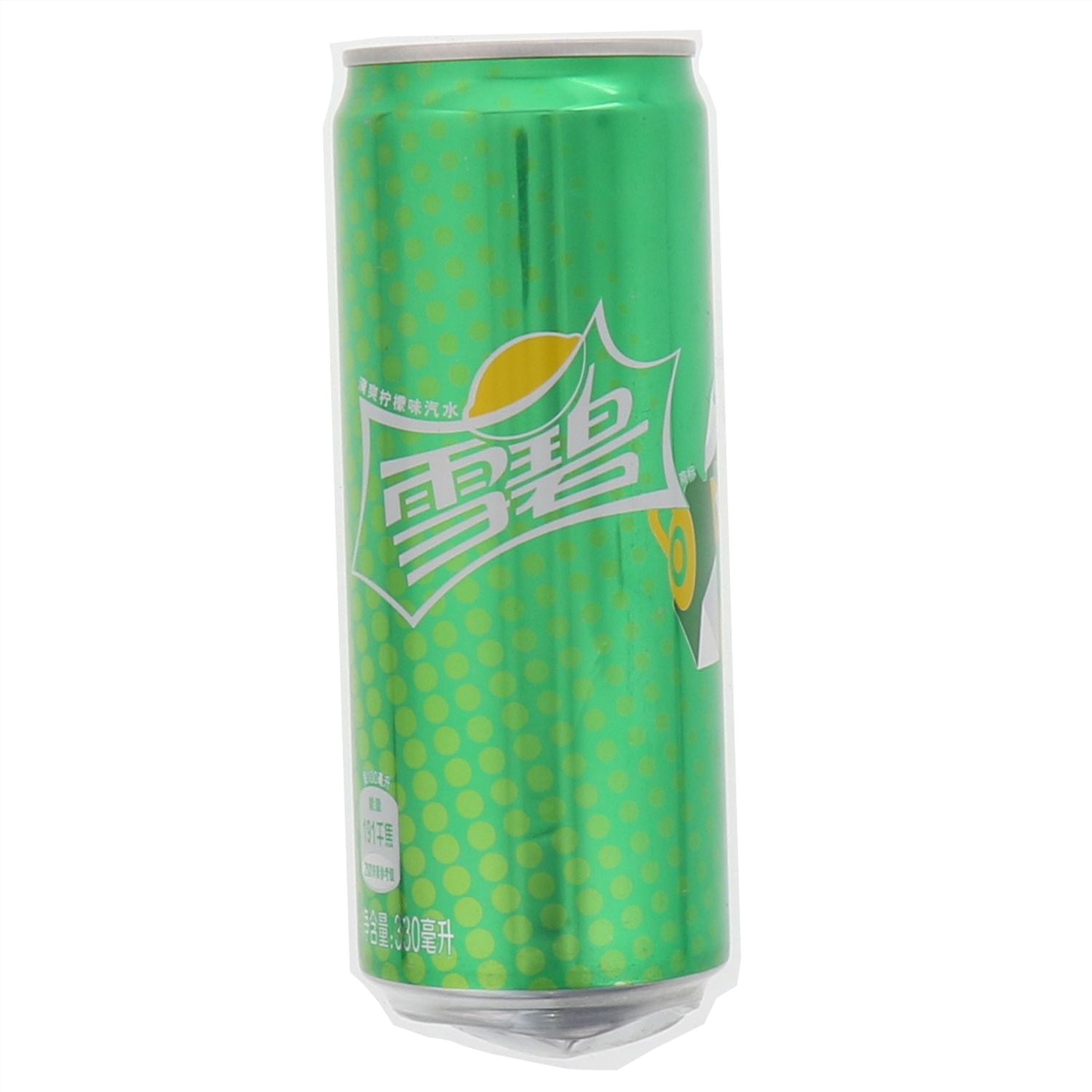 雪碧清爽柠檬味汽水摩登罐330ml