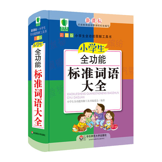 小学生全功能标准词语大全 精装 青苹果精品学辅 新课标小学生全功能图解工具书 彩图版 商品图0