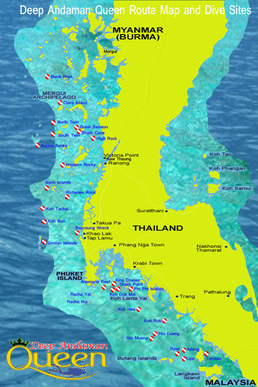 泰国Deep Andaman Queen斯米兰/红石紫石/缅甸船宿 商品图10