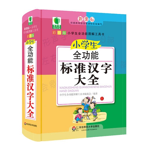 小学生全功能标准汉字大全 精装 彩图版 青苹果精品学辅 新课标小学生全功能图解工具书 商品图0