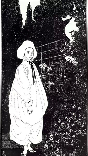 恶之花比亚兹莱插画艺术