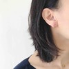 北京仓｜TASHI-London Blue-Circle 天然托帕石 耳钉［加拿大设计师］ 商品缩略图0