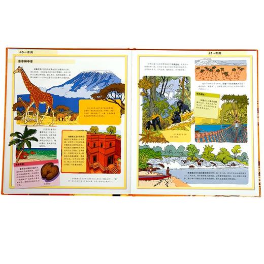 拉鲁斯儿童人文百科-看地图游世界名胜  原价56.8 商品图3