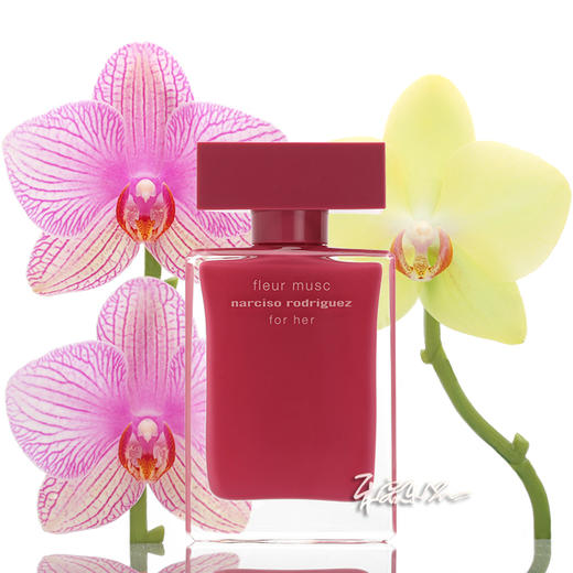 纳西索 玫瑰麝香诱人花卉女士浓香水EDP Narciso Rodriguez Fleur Musc for Her 纳茜素 小样/正装 商品图0