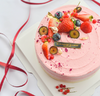 【草莓屋】草莓三旬。全草莓 戚风蛋糕（实物没有金箔哦！） 商品缩略图2