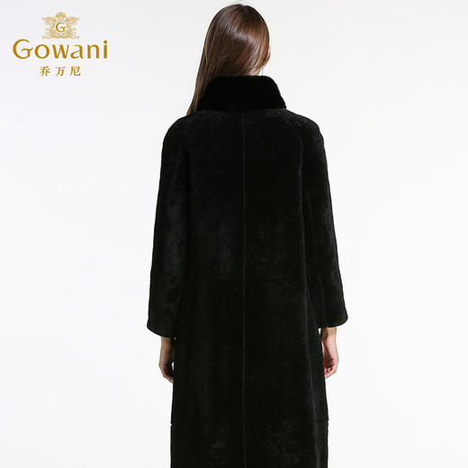乔万尼冬季皮草外套两面穿水貂毛领EN4P155 商品图1