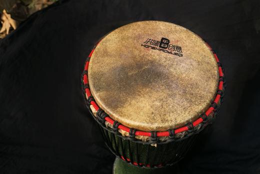 洪啸非洲鼓 12寸  进口山羊皮非洲鼓 商品图0