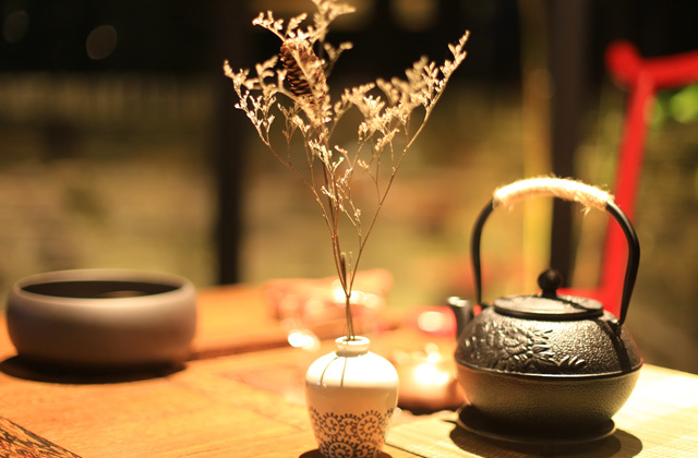 218元限时抢天台山禅意养生酒店全地暖中日式标间自助早餐机麻