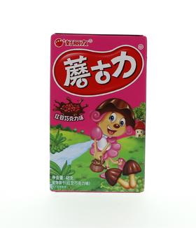 好丽友蘑古力红豆巧克力味