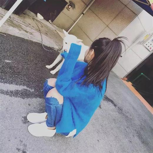 【毛衣】秋冬新款毛衣韩版女装 宽松套头纯色水貂绒毛大码两件套 商品图2