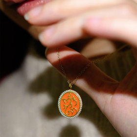 留住爱情＊银镀金系列项链