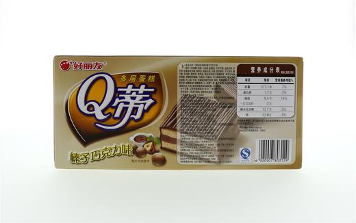 好丽友Q蒂多层蛋糕榛子巧克力味 商品图0