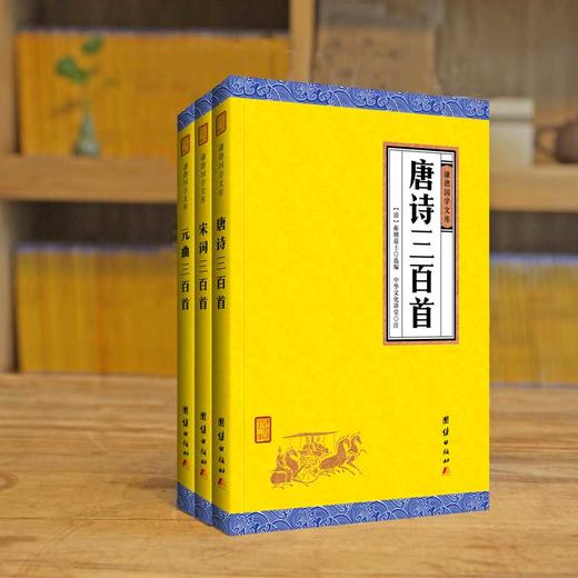 唐诗宋词元曲正版全集3本装 全译本 谦德国学文库系列 中国古诗词鉴赏唐诗300首宋词元曲三百首中小学生必背古诗词唐诗三百首正版 商品图2