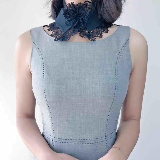 北京仓｜Catherine Osti-Elisabeth-Black 领饰［法国设计师 ］ 商品图3