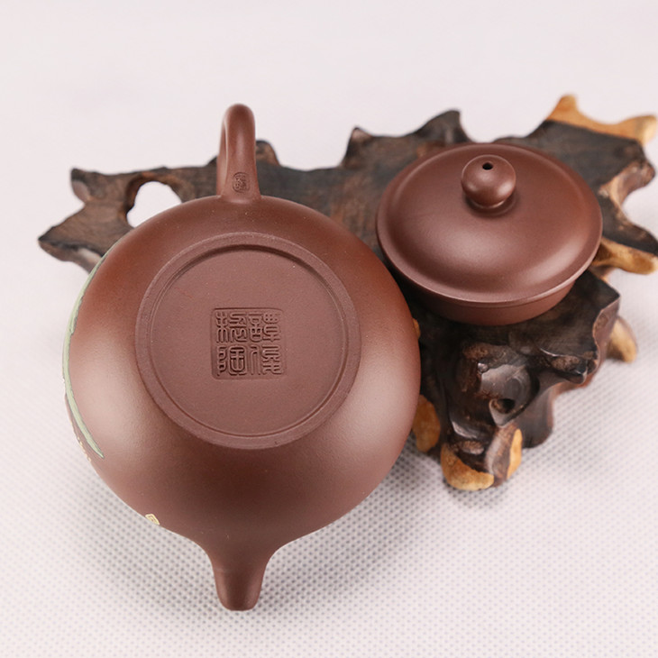 硕果累累谭俊大师手工紫砂壶