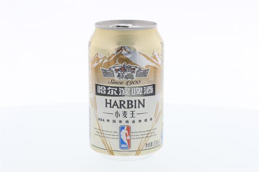 哈尔滨啤酒小麦王330ml听 商品图0