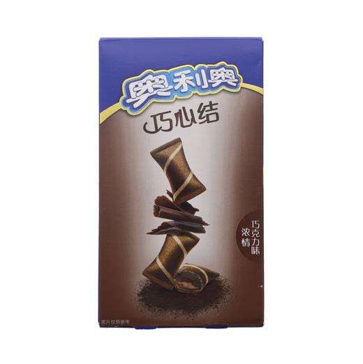 奥利奥巧心结浓情巧克力味注心饼干47克 商品图0