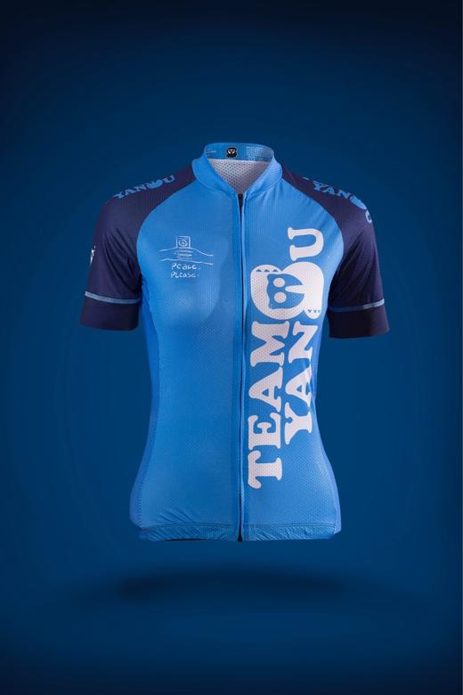 严素多功能TEE 世界和平骑行服 女款 轻量 短袖T恤 速干快干  严素态度 商品图0