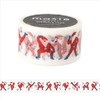 日本Mark's纸胶带-MaskingtapeMulti-跳舞的圣诞老人和圣诞祝福 商品缩略图0