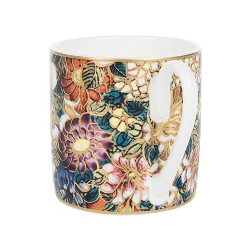 Roberto Cavalli 金色花卉系列 浓缩咖啡杯套装 商品图1