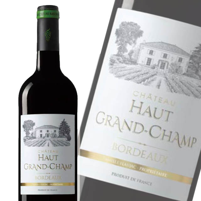 尚格香派城堡红葡萄酒  Chateau Haut Grand Champ 750ml