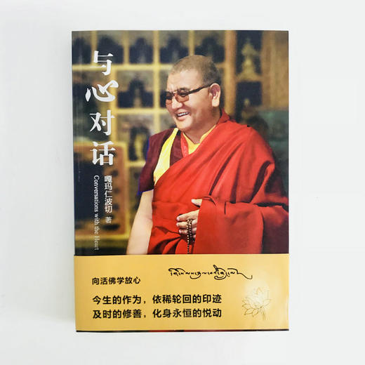 《与心对话》2016年度影响力作家—"心灵导师榜"榜首作家嘎玛仁波切新作！向活佛学放心，放下是人生必修的行为艺术课，放下过去就是让当下为未来创造力量。今生作为依稀轮回的印迹 及时的 商品图1