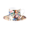 Roberto Cavalli 金色花卉系列 浓缩咖啡杯套装 商品缩略图0