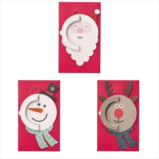 日本Mark's-Lantern-圣诞立体贺卡 圣诞灯笼贺卡 三款可选 商品图3