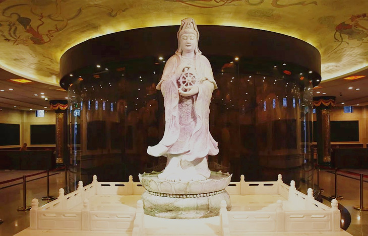 【天成宝像】翡翠观音挂件