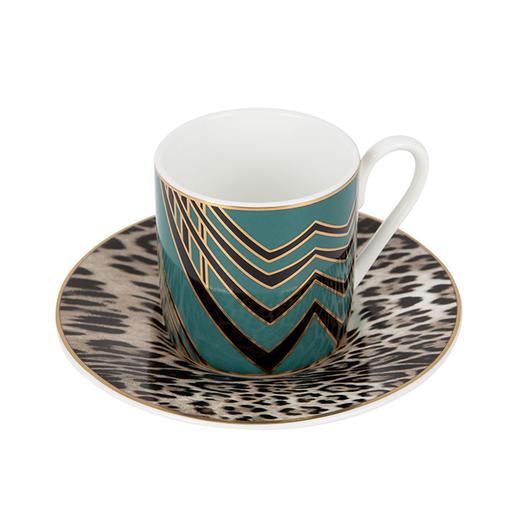 Roberto Cavalli 艺术装饰系列 浓缩咖啡杯套装 商品图0