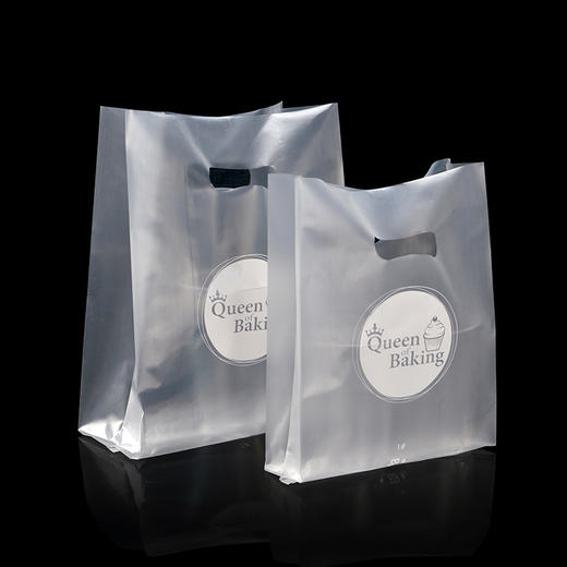 喇叭花烘焙包装加厚甜品蛋糕手提打包袋食品塑料吐司面包袋100个 商品图7