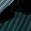 MANITO 男士条纹丝绒睡衣套装 绿黑条纹 商品缩略图5