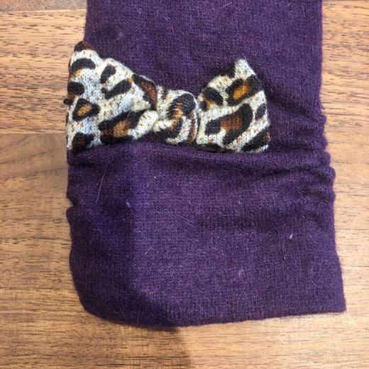 CFW1223007 羊毛手套 羊毛 兔毛 锦纶 商品图5