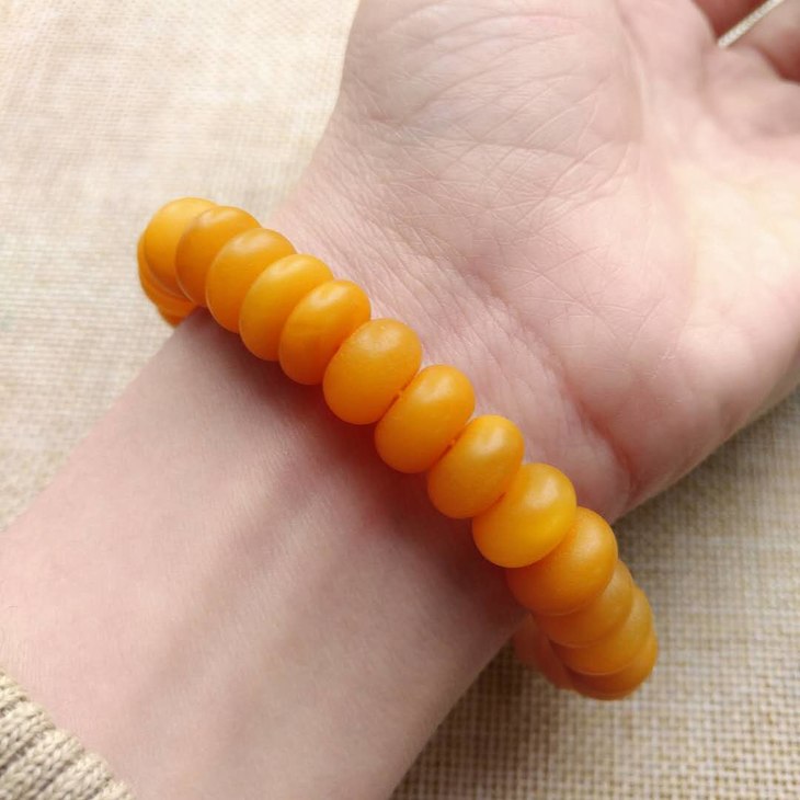今日特价43563蜜蜡算盘珠手串