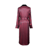 MANITO 条纹丝绒连衣裙 红黑条纹 商品缩略图1