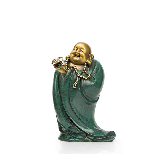朱炳仁铜 福在眼前 弥勒像摆件 家居饰品 工艺品  吉祥福气 礼 商品图4