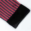 MANITO 男士条纹丝绒睡袍 红黑条纹 商品缩略图4