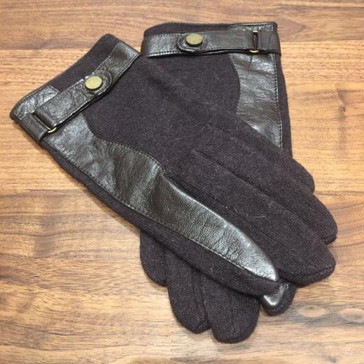 HFW1223003 羊毛手套 羊毛 兔毛 锦纶 商品图3