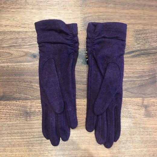 CFW1223007 羊毛手套 羊毛 兔毛 锦纶 商品图4