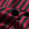 MANITO 男士条纹丝绒睡衣套装 红黑条纹 商品缩略图4