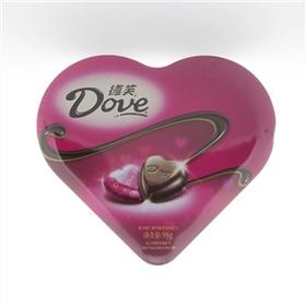 德芙心语 摩卡榛仁和牛奶夹心巧克力