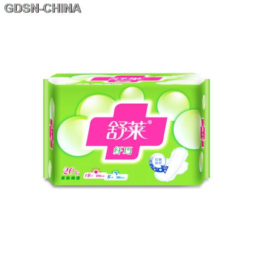 舒莱15片日用棉+5片夜用棉 商品图0