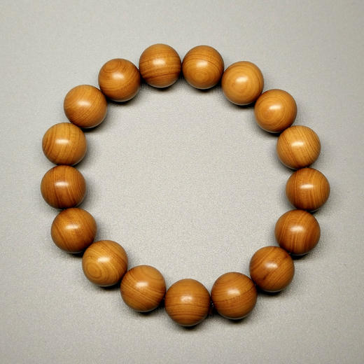 优选 l 崖柏进阶级手串1.2 素珠 商品图1