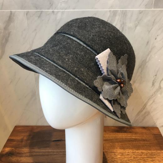 时尚帽子 羊毛 涤纶 商品图0