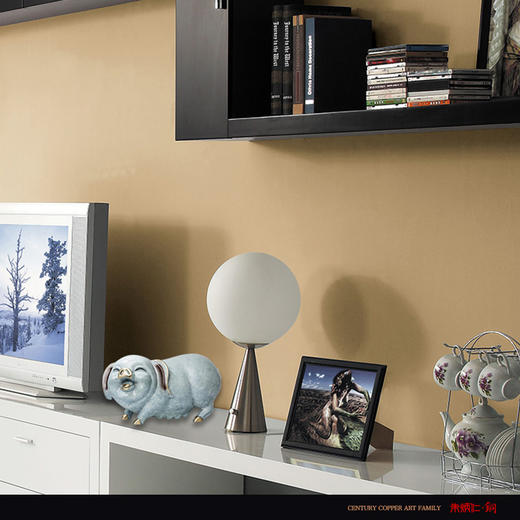 朱炳仁铜 黄铜生肖猪 掌上明珠 家居饰品摆件 工艺品礼品生日礼物 商品图3